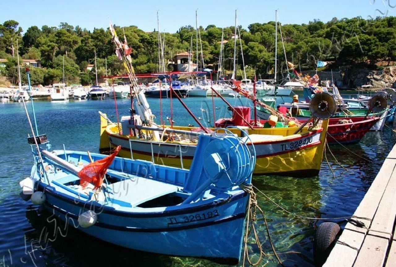 Magnifique Parc De La Presqu'Ile Avec Piscine Et Plage Face A Porquerolles ! Hyères المظهر الخارجي الصورة